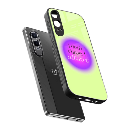 Vibe Magnet sleek oneplus nord ce 4 lite cover with tempered glass back and TPU edges