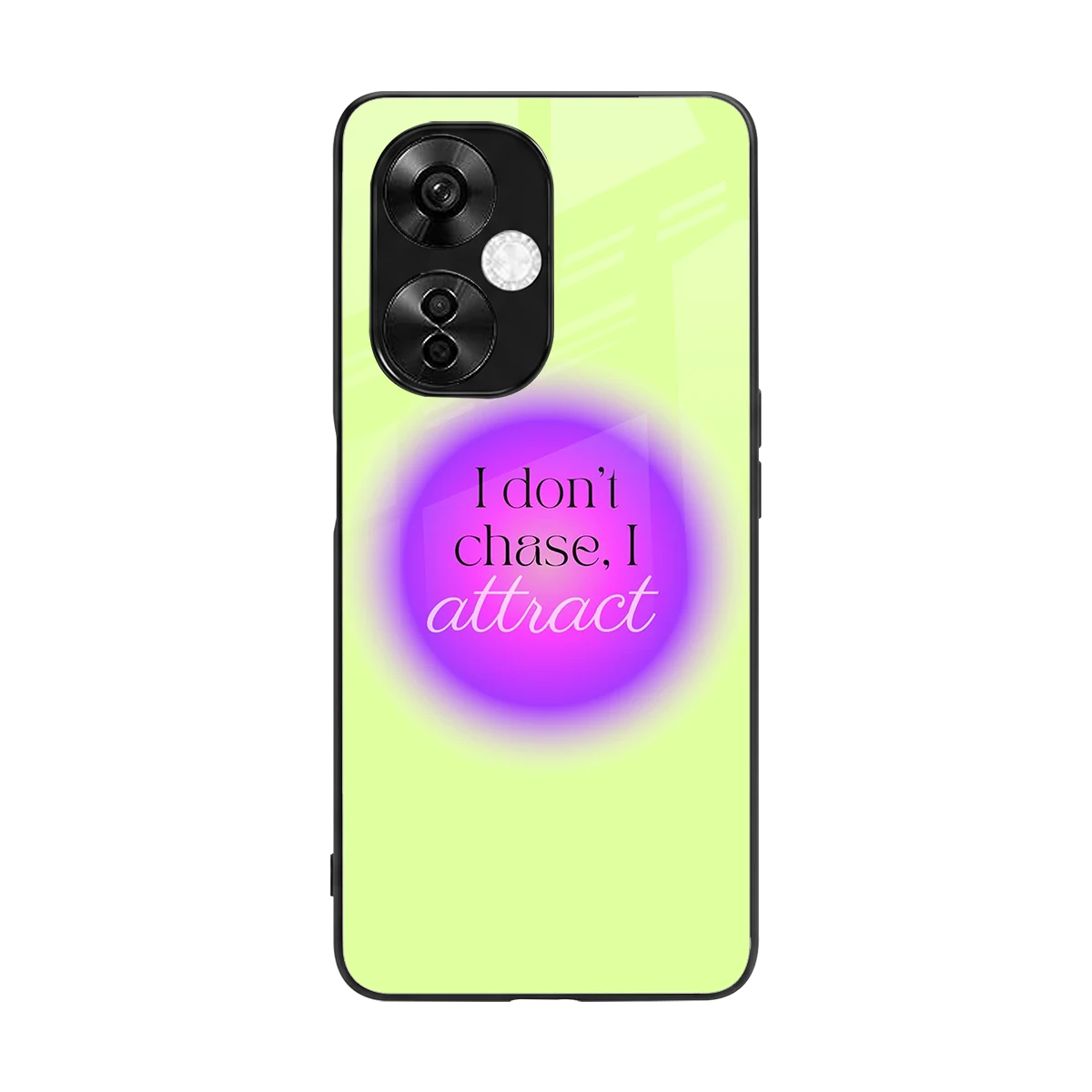 Vibe Magnet back phone cover | glass case for oneplus nord ce 3 lite