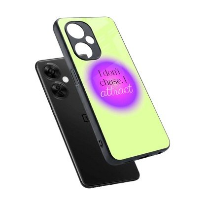 Vibe Magnet sleek oneplus nord ce 3 lite cover with tempered glass back and TPU edges