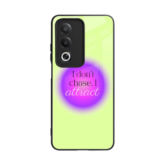 Vibe Magnet back phone cover | glass case for oppo a3 pro