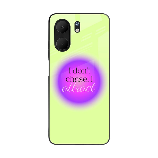 Vibe Magnet back phone cover | glass case for oppo a5x 5g