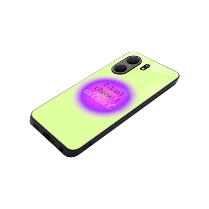 Vibe Magnet stylish phone case for oppo a5x 5g | glossy glass and slim fit