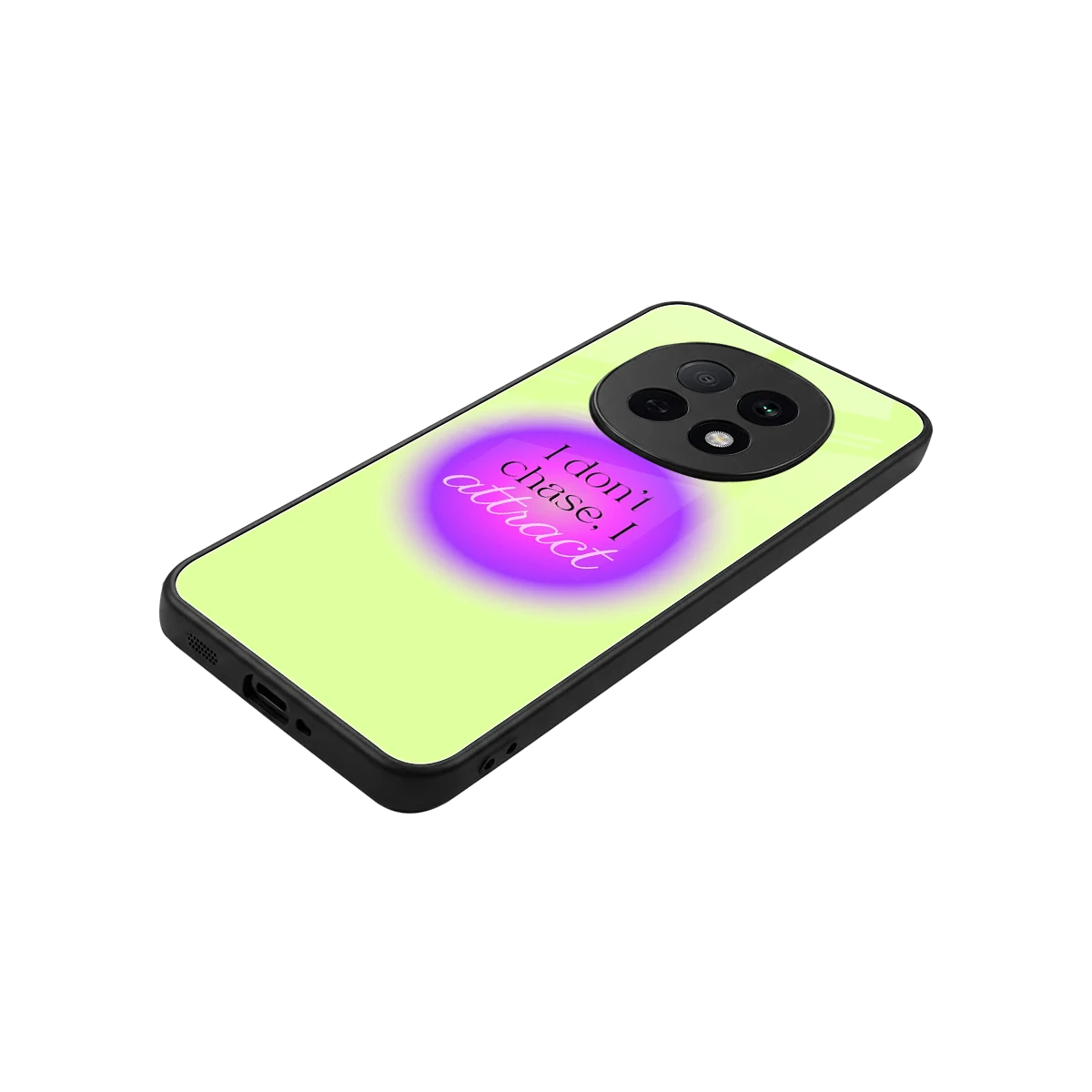 Vibe Magnet stylish phone case for oppo f29 pro 5g | glossy glass and slim fit