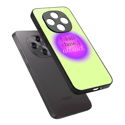 Vibe Magnet sleek oppo f31 pro 5g cover with tempered glass back and TPU edges