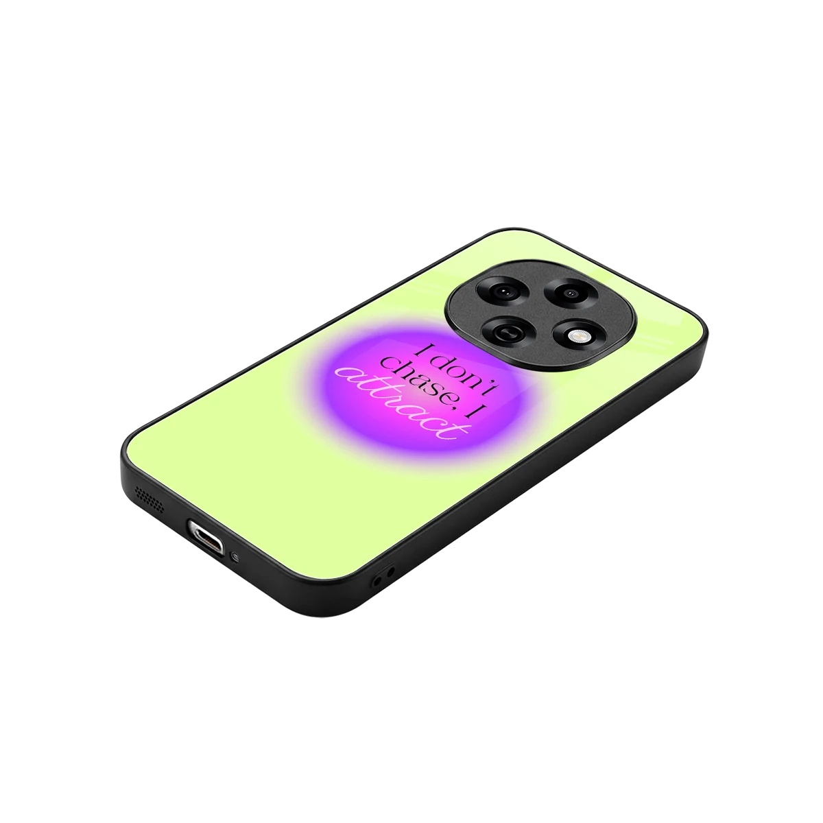 Vibe Magnet stylish phone case for oppo f31 pro 5g | glossy glass and slim fit