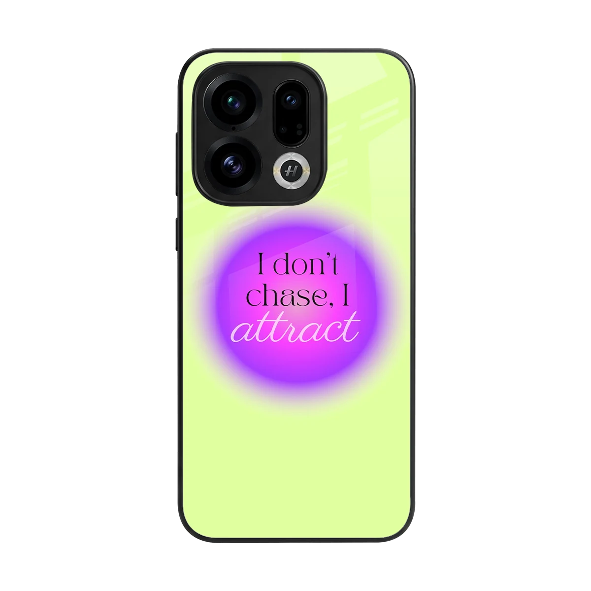Vibe Magnet back phone cover | glass case for oppo find x9