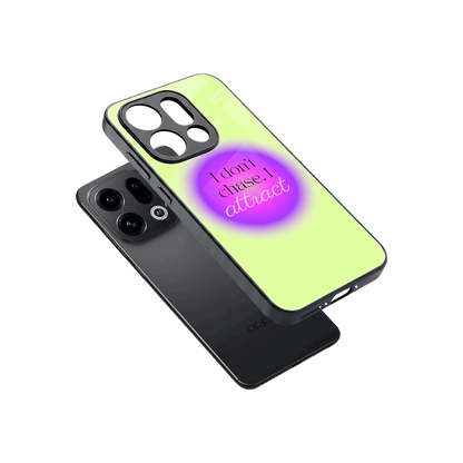 Vibe Magnet sleek oppo find x9 cover with tempered glass back and TPU edges