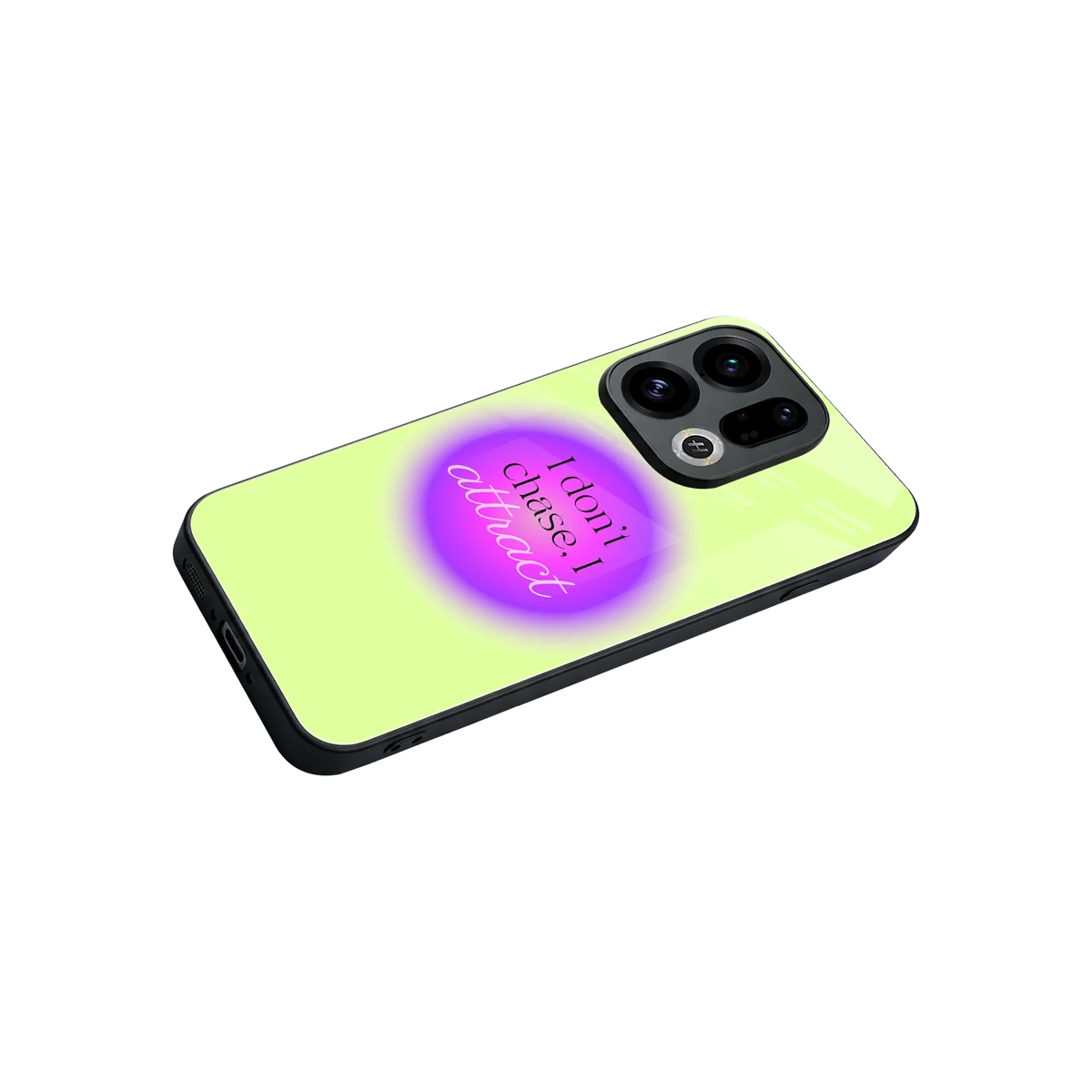 Vibe Magnet stylish phone case for oppo find x9 | glossy glass and slim fit