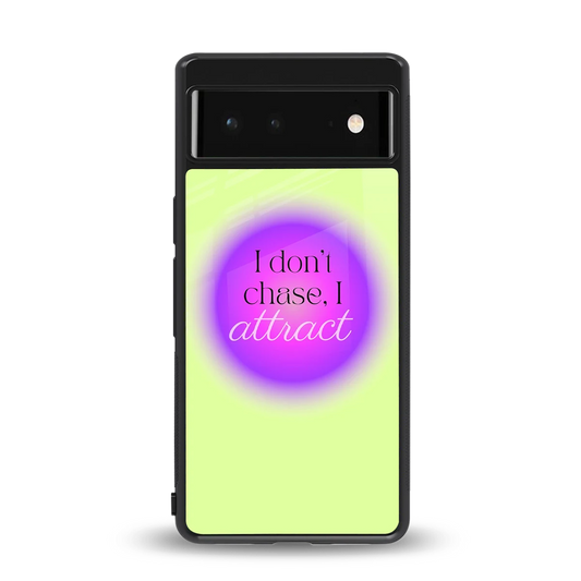 Vibe Magnet back phone cover | glass case for google pixel 6a