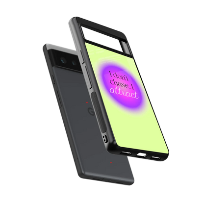 Vibe Magnet sleek google pixel 6a cover with tempered glass back and TPU edges