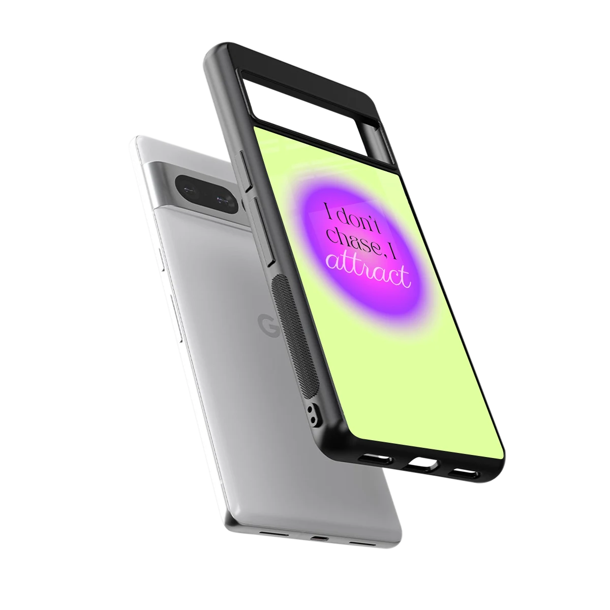 Vibe Magnet sleek google pixel 7 pro cover with tempered glass back and TPU edges