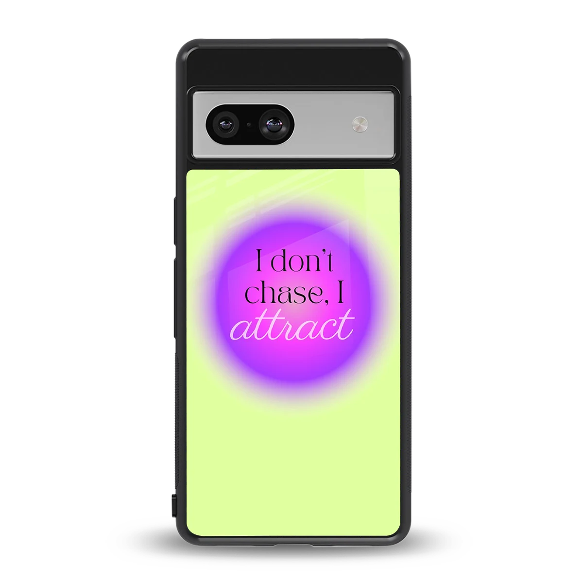 Vibe Magnet back phone cover | glass case for google pixel 7a