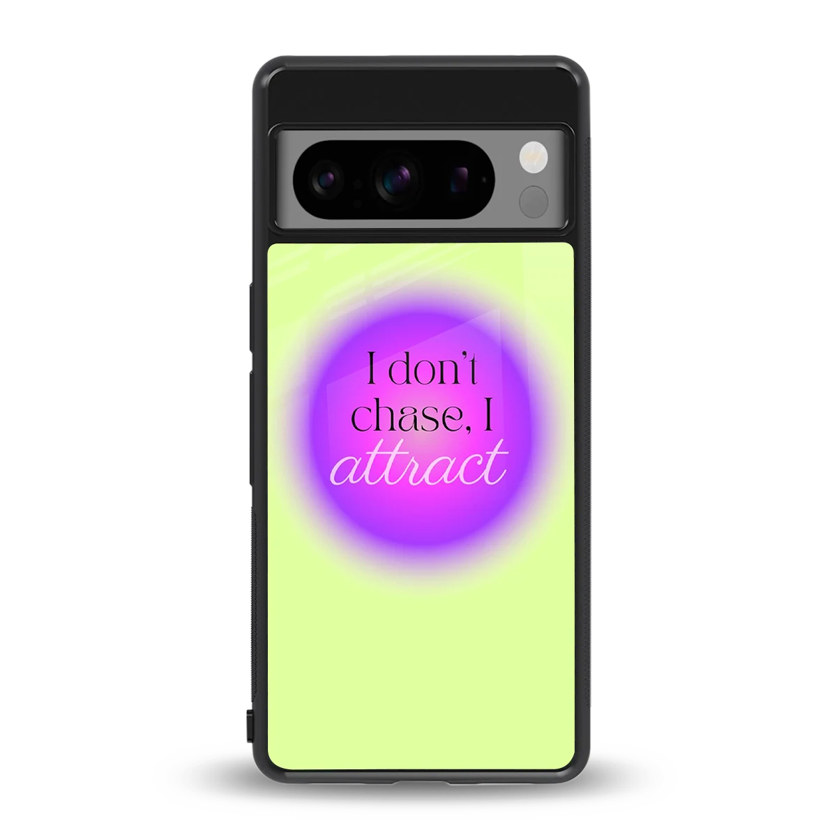 Vibe Magnet back phone cover | glass case for google pixel 8 pro