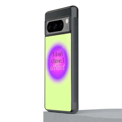 Vibe Magnet stylish phone case for google pixel 8 pro | glossy glass and slim fit