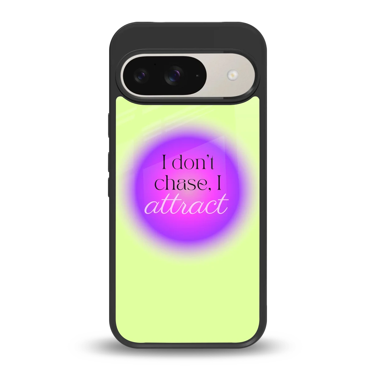 Vibe Magnet back phone cover | glass case for google pixel 9