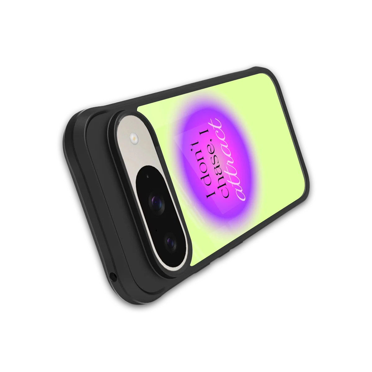 Vibe Magnet stylish phone case for google pixel 9 | glossy glass and slim fit