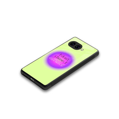Vibe Magnet stylish phone case for google pixel 10a | glossy glass and slim fit