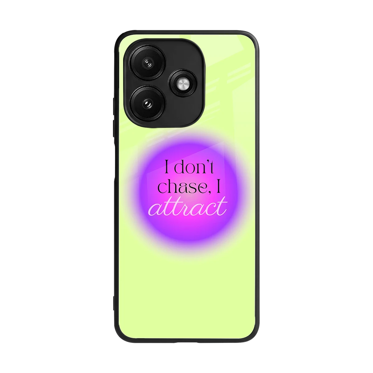 Vibe Magnet back phone cover | glass case for redmi 12 5g