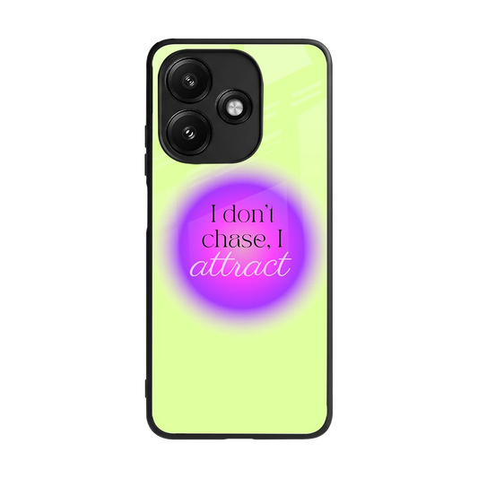 Vibe Magnet back phone cover | glass case for redmi 12 5g