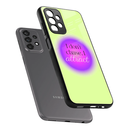 Vibe Magnet sleek samsung galaxy a23 cover with tempered glass back and TPU edges