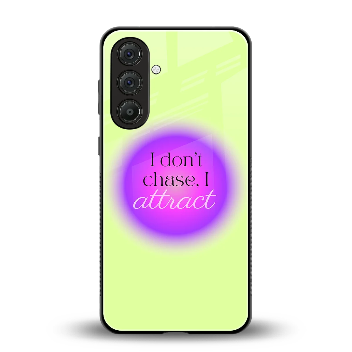 Vibe Magnet back phone cover | glass case for samsung galaxy a37 5g