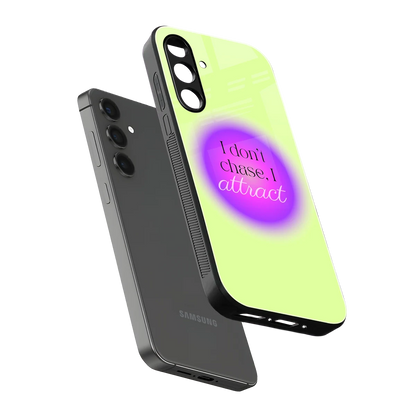 Vibe Magnet sleek samsung galaxy a16 5g cover with tempered glass back and TPU edges