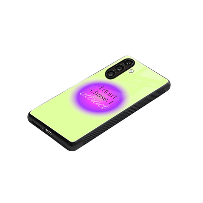 Vibe Magnet stylish phone case for samsung galaxy a37 5g | glossy glass and slim fit