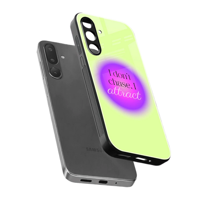 Vibe Magnet sleek samsung galaxy m56 5g cover with tempered glass back and TPU edges