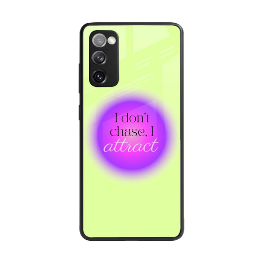 Vibe Magnet back phone cover | glass case for samsung galaxy s20 fe