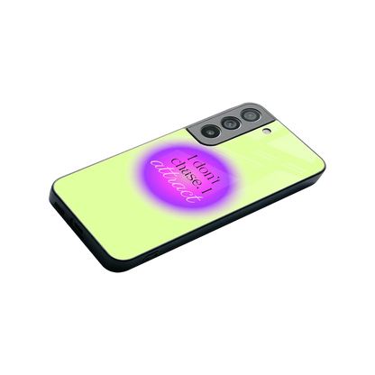 Vibe Magnet stylish phone case for samsung galaxy s22 | glossy glass and slim fit