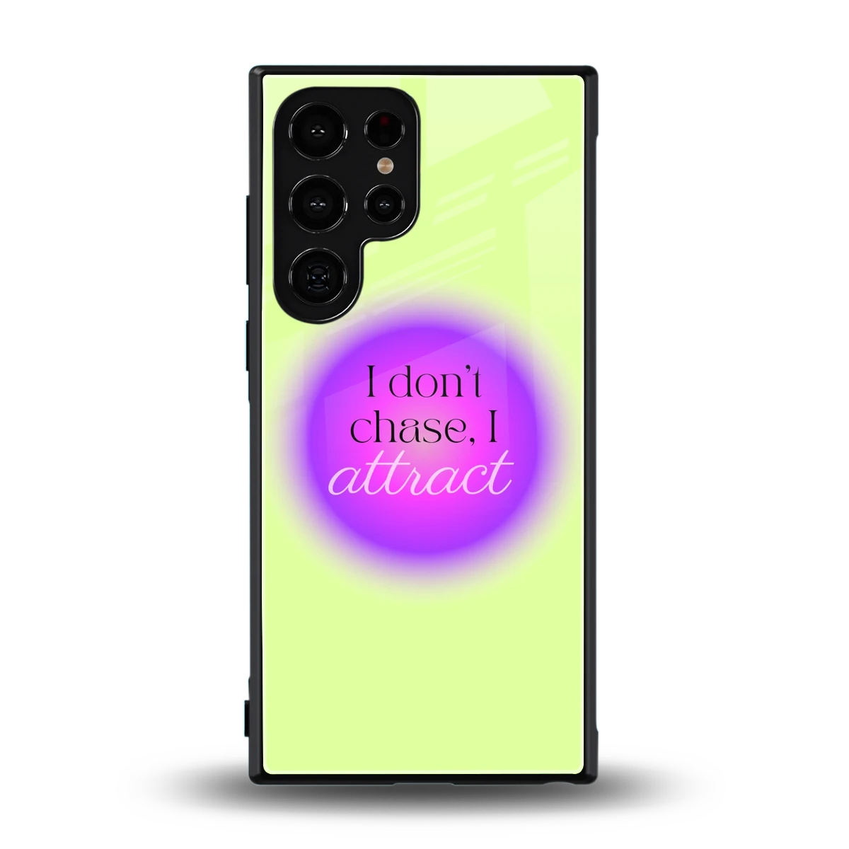 Vibe Magnet back phone cover | glass case for samsung galaxy s24 ultra