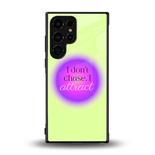 Vibe Magnet back phone cover | glass case for samsung galaxy s24 ultra