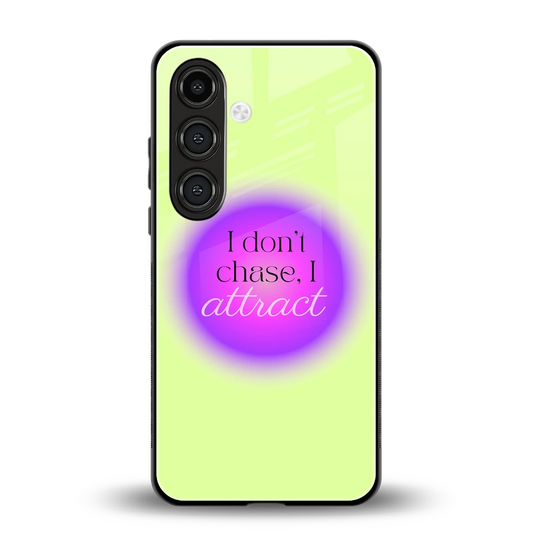 Vibe Magnet back phone cover | glass case for samsung galaxy s23 fe