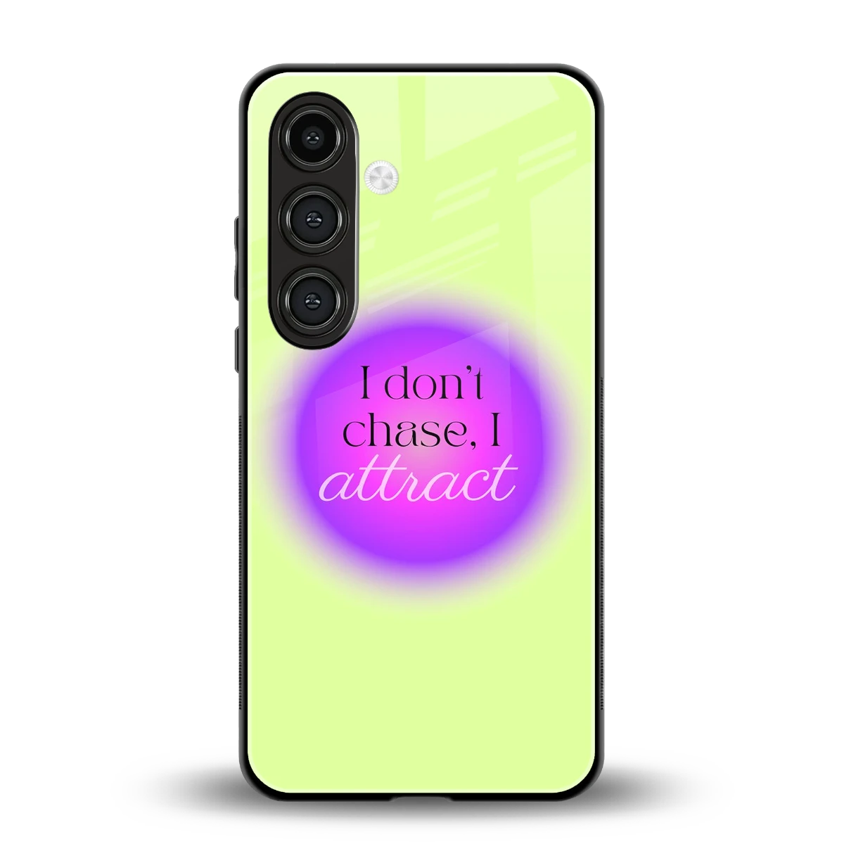 Vibe Magnet back phone cover | glass case for samsung galaxy s24 plus