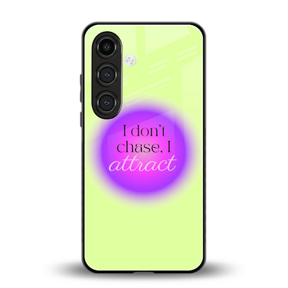 Vibe Magnet back phone cover | glass case for samsung galaxy s24 fe
