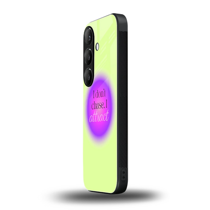 Vibe Magnet samsung galaxy s24 mobile cover | shockproof glass phone case