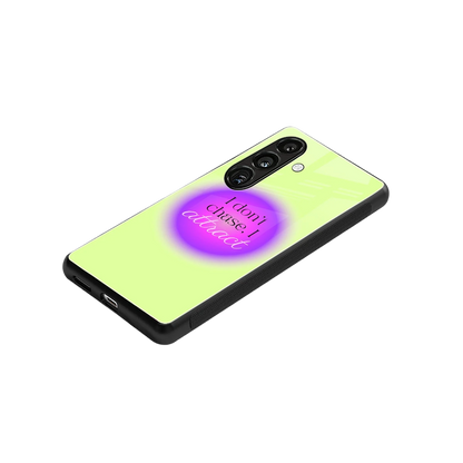 Vibe Magnet stylish phone case for samsung galaxy s24 | glossy glass and slim fit