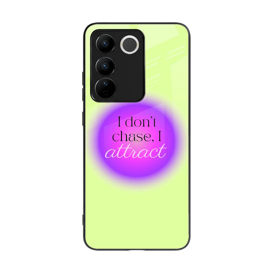Vibe Magnet back phone cover | glass case for vivo v27 5g