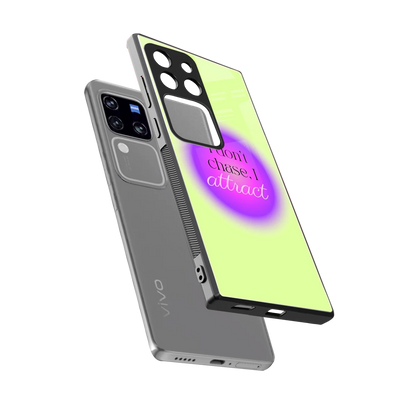 Vibe Magnet sleekvivo v30 pro cover with tempered glass back and TPU edges