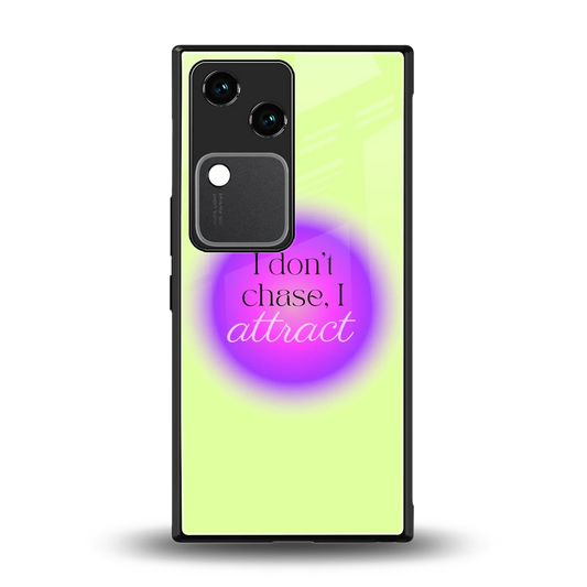 Vibe Magnet back phone cover | glass case for vivo v30