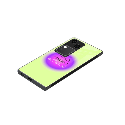 Vibe Magnet stylish phone case for vivo v30 | glossy glass and slim fit