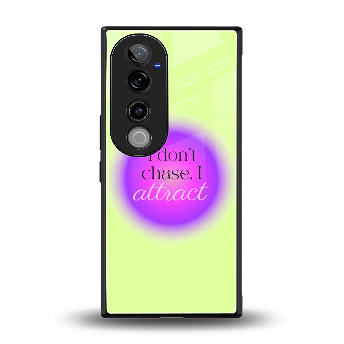 Vibe Magnet back phone cover | glass case for vivo v40 pro