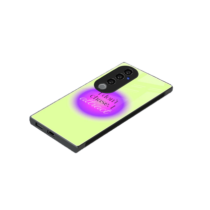 Vibe Magnet stylish phone case for vivo v40 pro | glossy glass and slim fit
