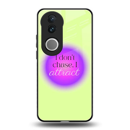 Vibe Magnet back phone cover | glass case for vivo v50