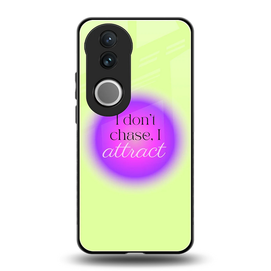 Vibe Magnet back phone cover | glass case for vivo v50