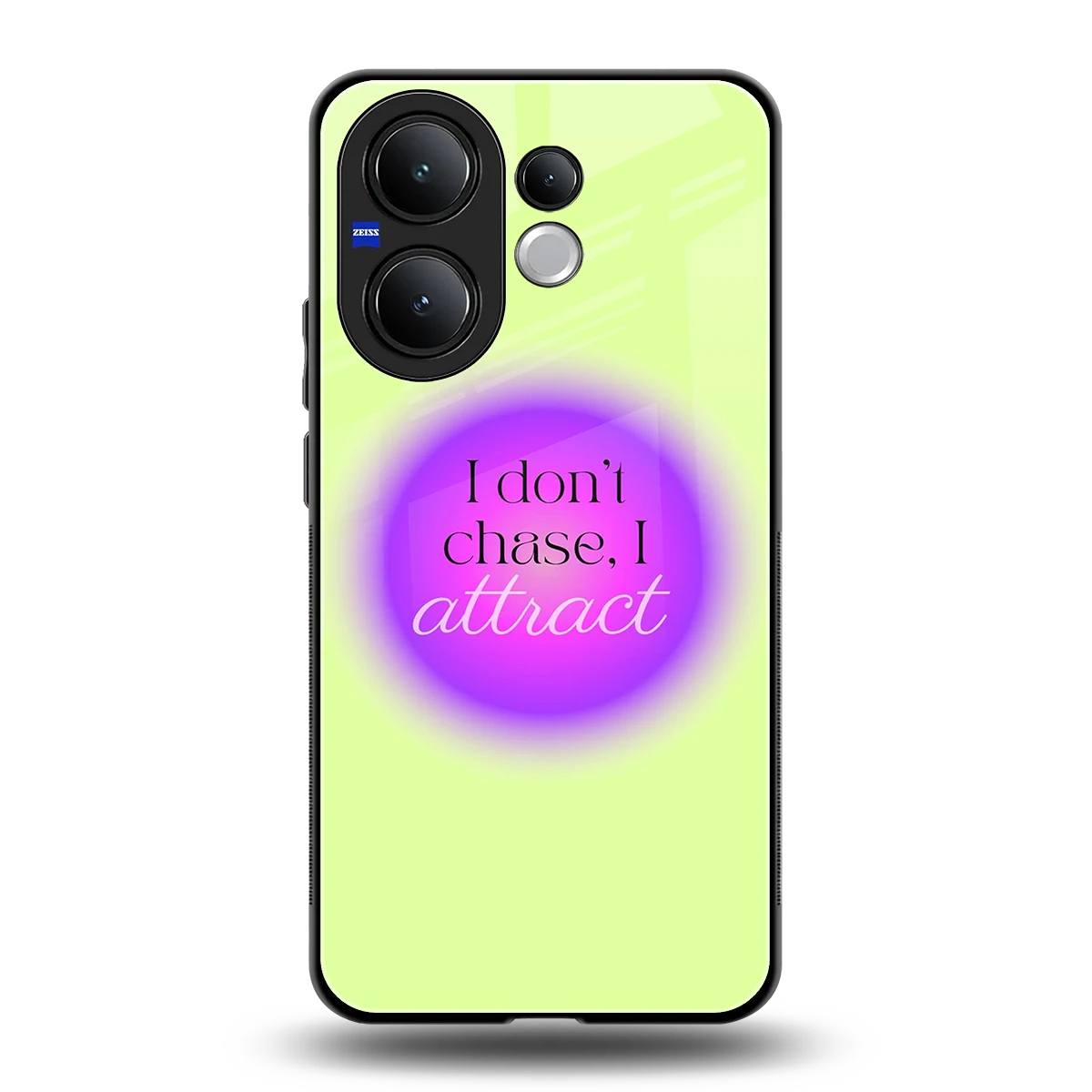 Vibe Magnet back phone cover | glass case for vivo v60