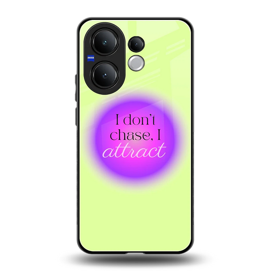 Vibe Magnet back phone cover | glass case for vivo v60