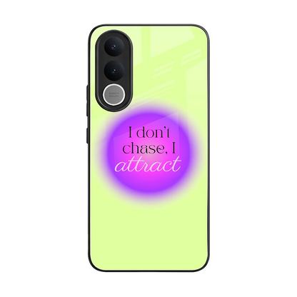 Vibe Magnet back phone cover | glass case for vivo v70 fe