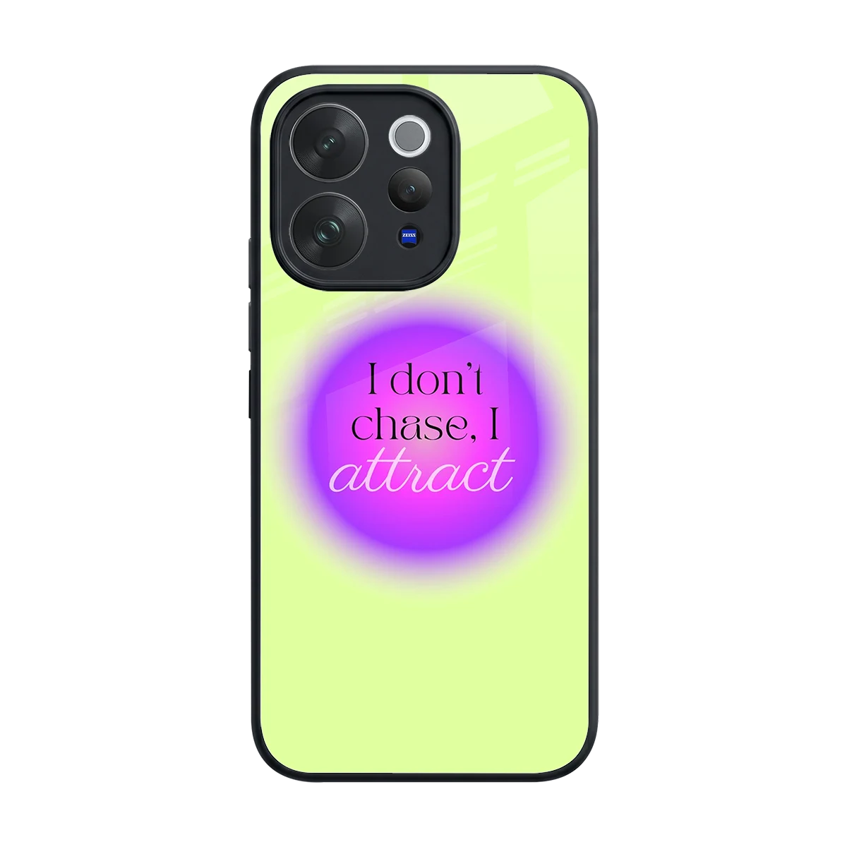 Vibe Magnet back phone cover | glass case for vivo v70 elite