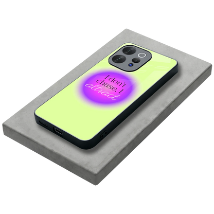 Vibe Magnet stylish phone case for vivo v70 | glossy glass and slim fit